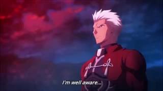 FateStay Night UBW Archer vs Lancer GER DUB Deutsch Gae Bolg vs Rho Aias [upl. by Hsuk]