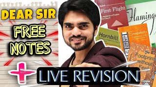 🔥 Free CBSE Class 10th12th Notes  Prepared By Dear Sir  Live Class Schedule Revealed 🔥 [upl. by Ttereve]