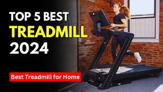 TOP 5 BEST TREADMILL OF 2024  Best Treadmill for Home [upl. by Akenehs]