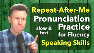 Simple but Fast English Pronunciation Practice [upl. by Nanreik]