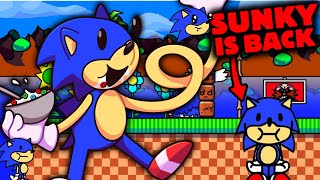 SUNKY IS FINALLY BACK Sonicexe Parody Game [upl. by Thessa540]