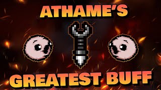 Athame is Now a GODTIER Item  The Binding of Isaac Repentance Patch Update v179 [upl. by Andromada]