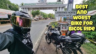 My BEST And WORST Bike During BICOL RIDE [upl. by Ilocin662]