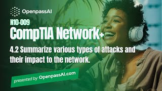 CompTIA Network N10009 Full Course  42 Summarize various types of attacks [upl. by Rehctelf]