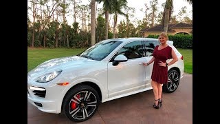 SOLD 2014 Porsche Cayenne Turbo S 1 Owner 17K Miles for sale by Autohaus of Naples [upl. by Ardnuat]