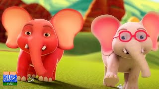 Hathi Raja New Video  Hindi Rhymes for Children  Infobells [upl. by Acireh]