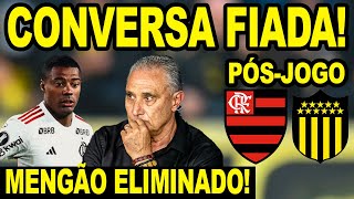 VERGONHA FLAMENGO PREVISÍVEL NÃO FAZ GOL E ESTÁ ELIMINADO NA LIBERTADORES PÓS JOGO MENGÃO X PEÑAROL [upl. by Erina208]