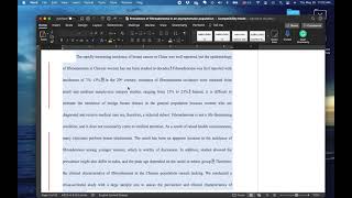 How to Use References tab Microsoft Word Part5 [upl. by Ashti]