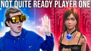 Not Quite Ready Player One HTC Vive Flow Review [upl. by Kampmeier]