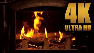 Relaxing REAL wood burning stove  Entspannendes ECHTES Kaminofenfeuer  25 hours  25 Stunden [upl. by Attirb983]