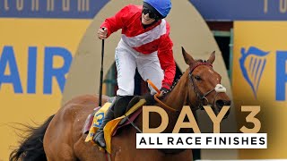 ALL RACE FINISHES FROM DAY 3 OF THE CHELTENHAM FESTIVAL [upl. by Sorac]