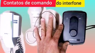 Como funciona os contatos de comando do interfone IPR 8000 [upl. by Carpet]