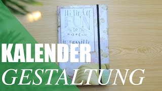 WIR MACHEN UNS EINEN KALENDER I DIY [upl. by Etteiluj]