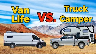 Van Life VS Truck Camper Which Is Best [upl. by Ytak]