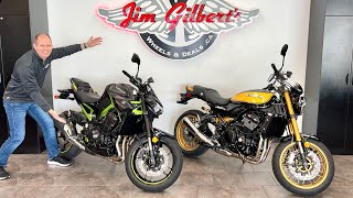 Kawasaki Z900 vs Z900RS  All the differences EXPLAINED [upl. by Idnas]