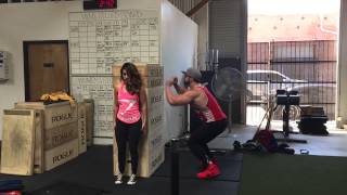 Bradley Martyn  Standing high jump  at 260lbs [upl. by Quintin215]