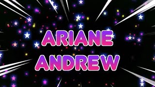 Ariane Andrew tell ya what to say theme Aew arena effects [upl. by Harris]