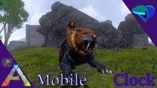 RUNNING THE LAVA CAVE I ONLY DIE ONCE ARK Mobile Clock S1E11 [upl. by Dde]