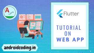 Flutter  Web App tutorial for beginners  Web Development  Added Subtitles  flutter coding [upl. by Siugram240]