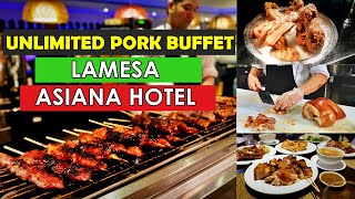 Unlimited Pork Buffet at Lamesa in Asiana Hotel Dubai [upl. by Aicilak]