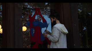 Halloween Window Painting 2021 Nyack High School [upl. by Turnbull]