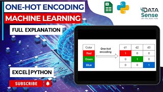 What is OneHot Encoding in Machine Learning  Excel Python  Watch Full Explanation  datascience [upl. by Horton553]