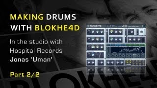 Creating Massive Analoque Drum Sounds  With Blokhe4ds Jonas Uman [upl. by Arem]