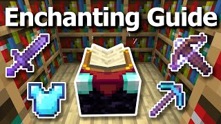 The Ultimate Minecraft 120 Enchanting Guide  Anvil Enchants Explained Enchantment Table amp More [upl. by Varick321]