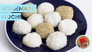 Homemade Mochi  Super Simple [upl. by Liddle687]