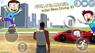 GTA 5 in Mobile 😲 Indian Bikes Driving 3D  Shiva and Kanzo Gameplay [upl. by Einiar]