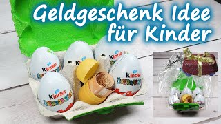 Geldgeschenk Idee für Kinder ❤️  Geburtstag Weihnachten etc [upl. by Quartis]