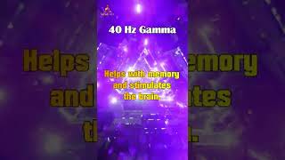 40 Hz Pure Tone Binaural Beat  Gamma Waves for FOCUS MEMORY and CONCENTRATION [upl. by Truscott]