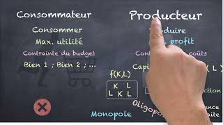 8 Consommateur et Producteur  Comparaison  MICROECONOMIE [upl. by Gretchen197]