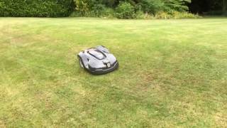 Harry the Husqvarna Automower 420 robotic lawnmower [upl. by Eiroj]