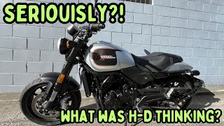 Worst bike Ive ridden this year  Harley Davidson X500 [upl. by Ellenrahc]