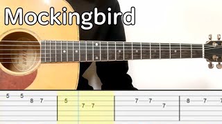 Eminem  Mockingbird Easy Guitar Tabs Tutorial [upl. by Ringler]