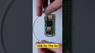 Raspberry Pi Zero 2 USB OnTheGo shorts raspberrypi [upl. by Anwahsar]