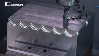 HARVI™ I TE  The Magic Solid End Mill From Kennametal [upl. by Nyla]