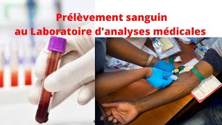 Antenne de prélèvement au Laboratoire danalyses médicales  comment faire un prélèvement sanguin [upl. by Marie-Jeanne307]