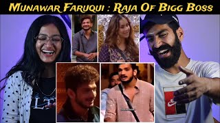 Reaction On  Munawar Faruqui Crazy amp Hilariously Moments In Bigg Boss 😂  Munawar Faruqui Reaction [upl. by Attelra]