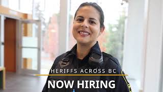 Now Hiring Sheriffs across BC [upl. by Kurt]