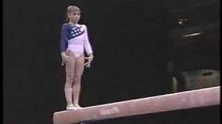 Dominique Moceanu  1996 Olympics Team Optionals  Balance Beam [upl. by Dej16]