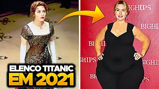 Elenco de Titanic ANTES E DEPOIS 1997 x 2021 [upl. by Candless]