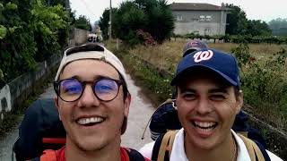 Camino de Santiago 2019 Portugués por la costa OportoSantiago [upl. by Yance139]