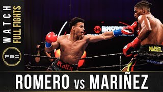 Romero vs Marinez FULL FIGHT August 15 2020  PBC on Showtime [upl. by Tootsie]