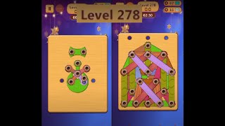 Wood Nuts amp Bolts Puzzle  Level 278 [upl. by Andras546]