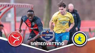 GIGANTISCH PAK SLAAG voor LISSE 🤯🥵  Jong Almere City vs FC Lisse  Betnation Divisie 2324 [upl. by Orgel]