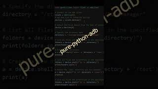 Connect Python to Android ADB [upl. by Atiuqahc147]