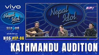 KATHMANDU AUDITIONS  NEPAL IDOL SEASON 5  EP 6  AP1HD [upl. by Yrret196]