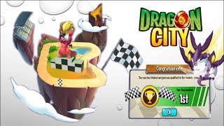 Dragon City  Heroic Race Fenrir Dragon 1st Congratulation [upl. by Snoddy975]